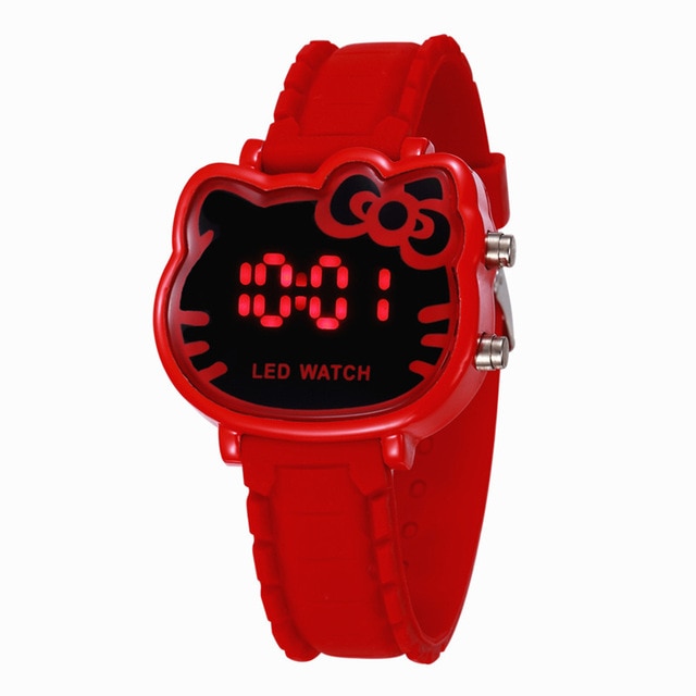 Hello Kitty Frame Design Digital Watch