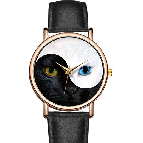 Cat Eyes Design Watch