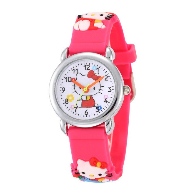 Hello Kitty Rubber Strap Watch