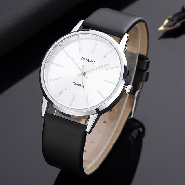 Timarco Minimalist Leather Watch