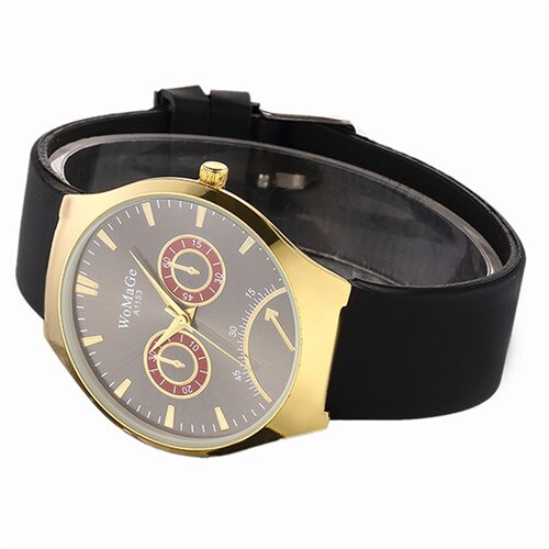 WoMaGe Golden Design Watch