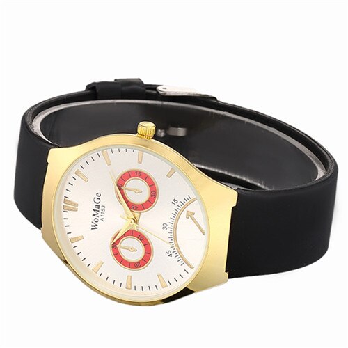 WoMaGe Golden Design Watch